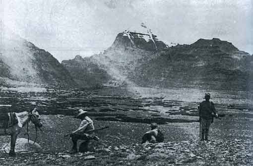 
Tom Longstaff and Kailash South Face in 1905 - A Mountain in Tibet book
